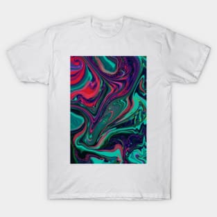 Metallic marble T-Shirt